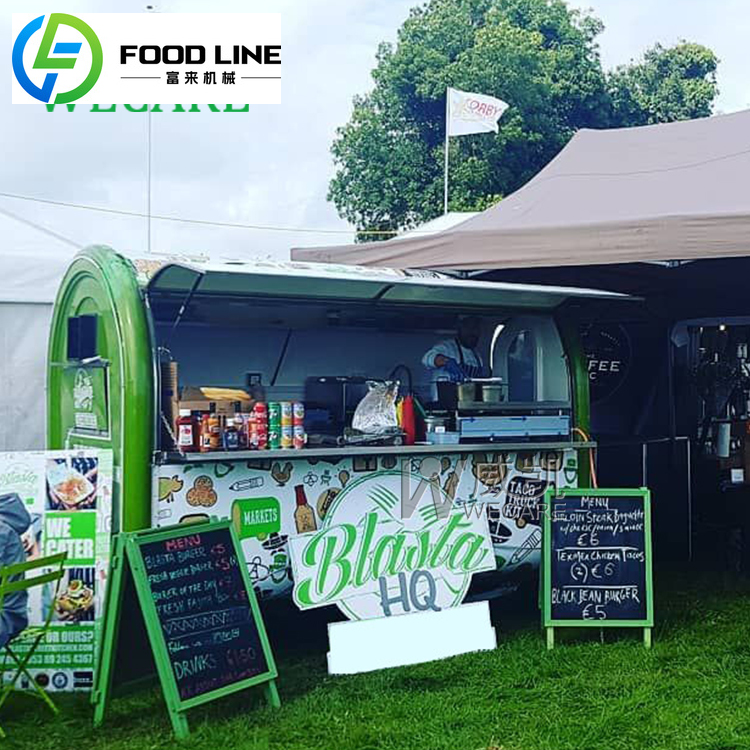 Mobile Coffee Van Equipment - รถขายอาหารเคลื่อนที่ FULAI ออกแบบแฟชั่นเอง รถขายกาแฟ ฮอทดอก เบอร์เกอร์