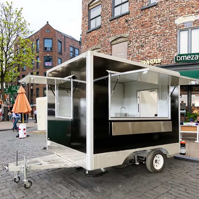 Mobile Coffee Van Equipment - รถขายอาหารเคลื่อนที่ รถพ่วงขายอาหาร รถขายพิซซ่า กาแฟ บาร์บีคิว ไอศกรีม