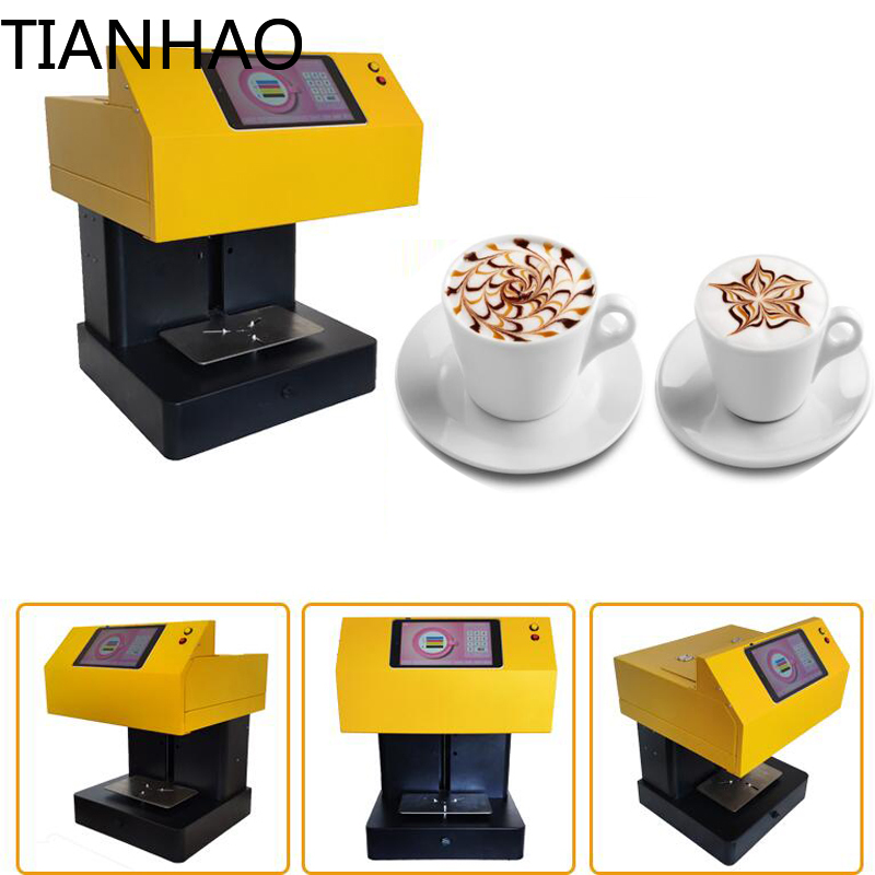 Coffee Equipment Drawing - เครื่องทำกาแฟลาเต้อาร์ต 220V เครื่องวาดลายบนกาแฟลาเต้ เครื่องพิมพ์ฟองนมอัตโนมัติอัจฉริยะสำหรับอาหาร