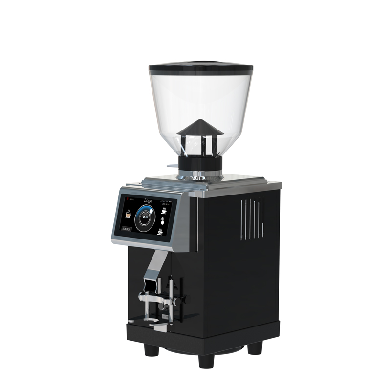 Coffee Quality Control - เครื่องบดกาแฟเชิงพาณิชย์คุณภาพสูง ขนาด 83 มม. สีโรสโกลด์ แบบใบมีดแบน