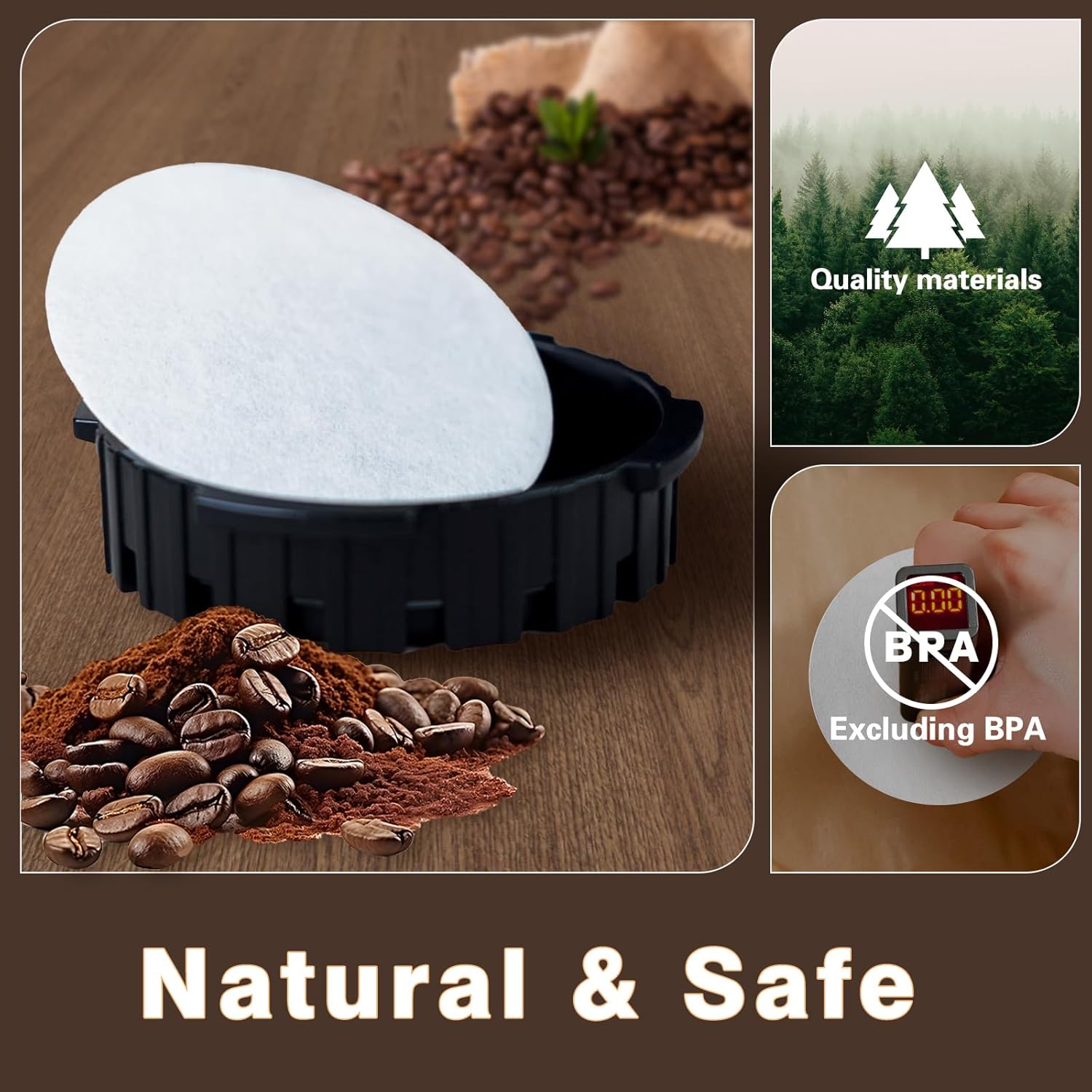 ตัวกรองกาแฟแบบกลมเข้ากันได้กับ - Coffee Equipment Wholesale บทวิจารณ์และราคา
