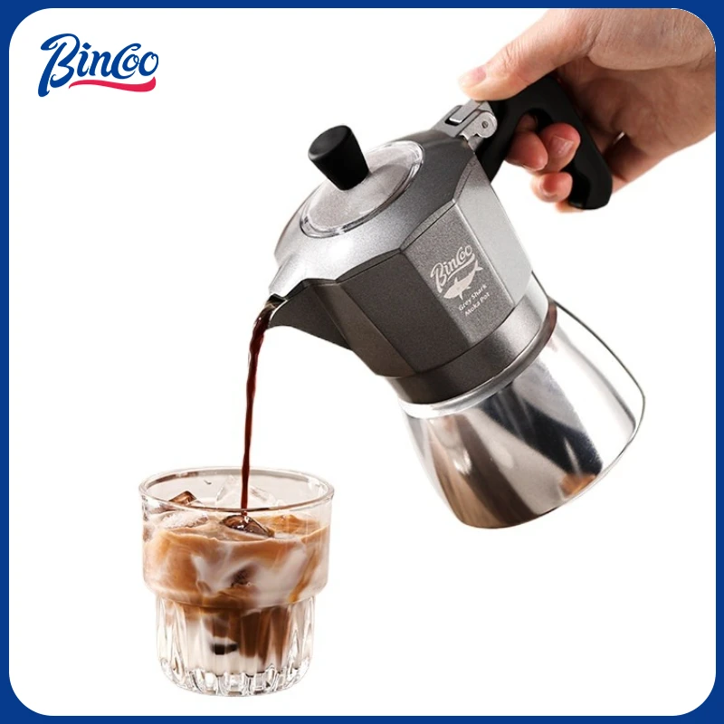 หม้อกาแฟโมก้าพอต Bincoo 2 ถ้วย - Coffee Equipment Wholesale บทวิจารณ์และราคา