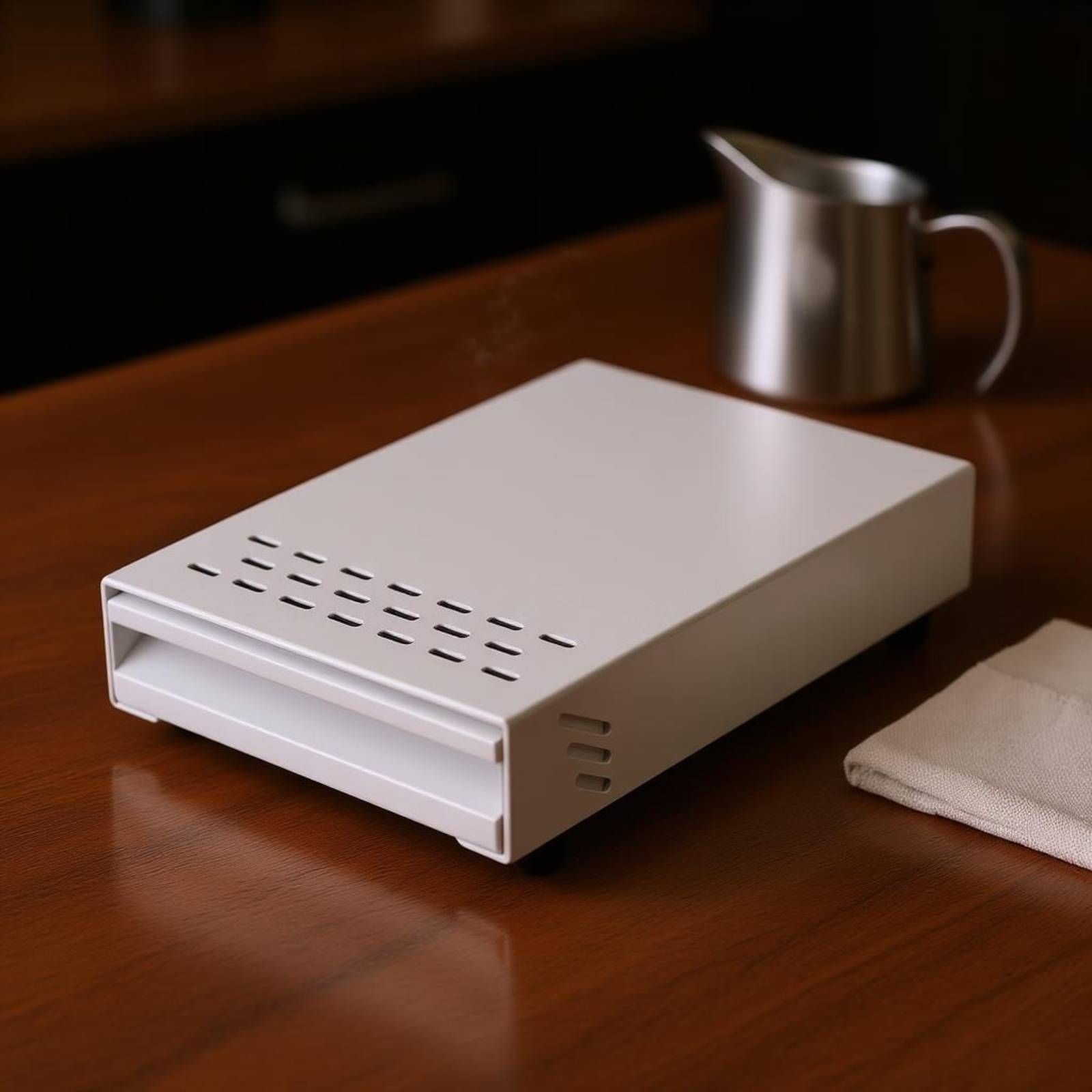 กล่องเคาะกากกาแฟแบบบาง กล่องใส - Coffee Knock Box บทวิจารณ์และราคา