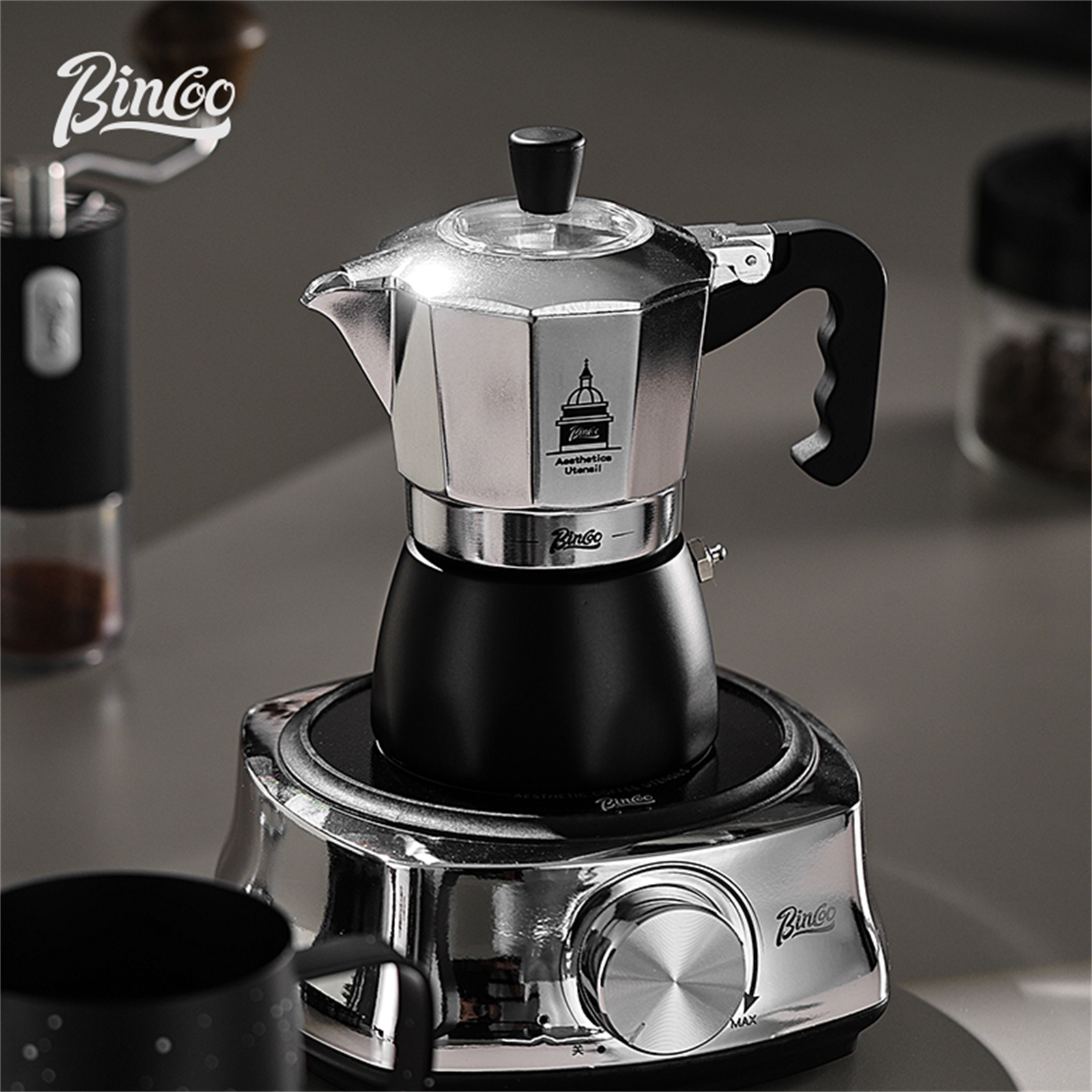 BINCOO วาล์วคู่ Moka Pot,Espre - Coffee Equipment Wholesale บทวิจารณ์และราคา
