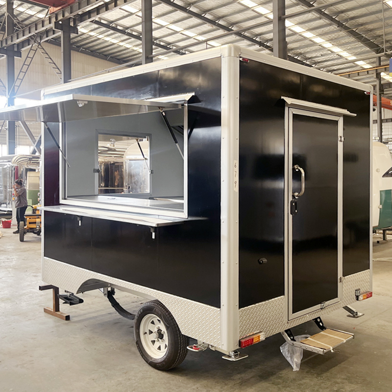 รถขายอาหารเคลื่อนที่ รถพ่วงขาย - Mobile Coffee Van Equipment บทวิจารณ์และราคา