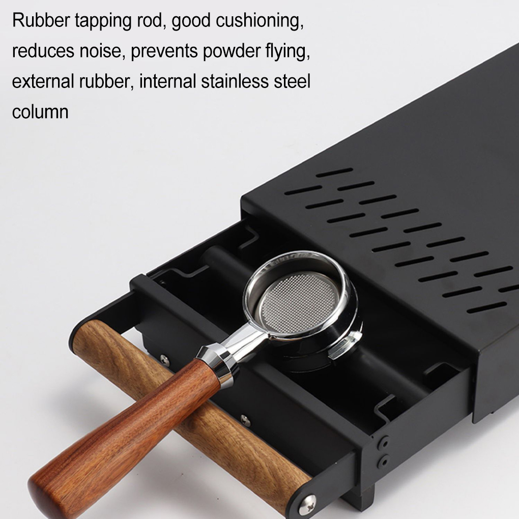 กล่องเคาะผงกาแฟแบบลิ้นชักหนาพร - Coffee Knock Box บทวิจารณ์และราคา