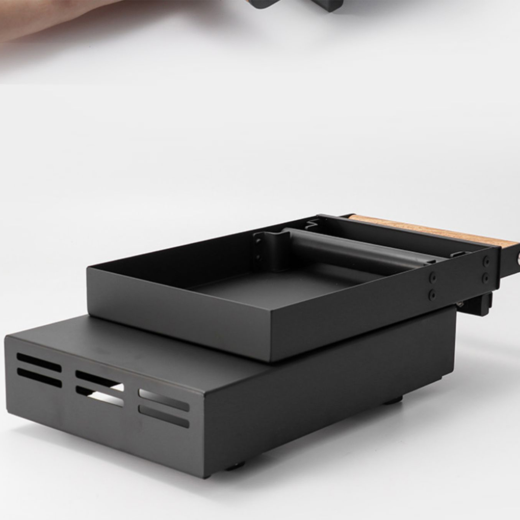 กล่องเคาะผงกาแฟแบบลิ้นชักหนาพร - Coffee Knock Box บทวิจารณ์และราคา