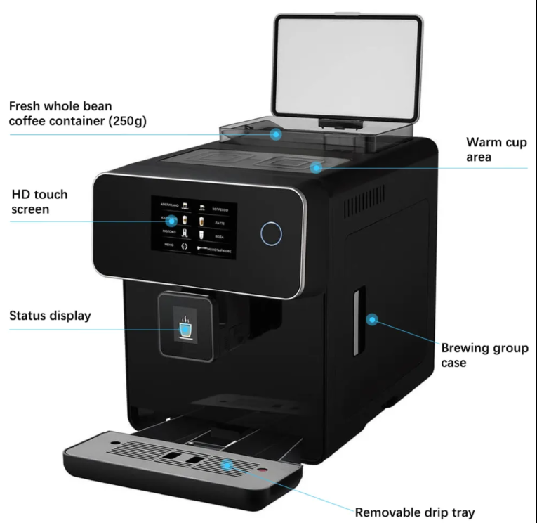 เครื่องชงกาแฟอัตโนมัติ A10 คุณ - Coffee Quality Control บทวิจารณ์และราคา