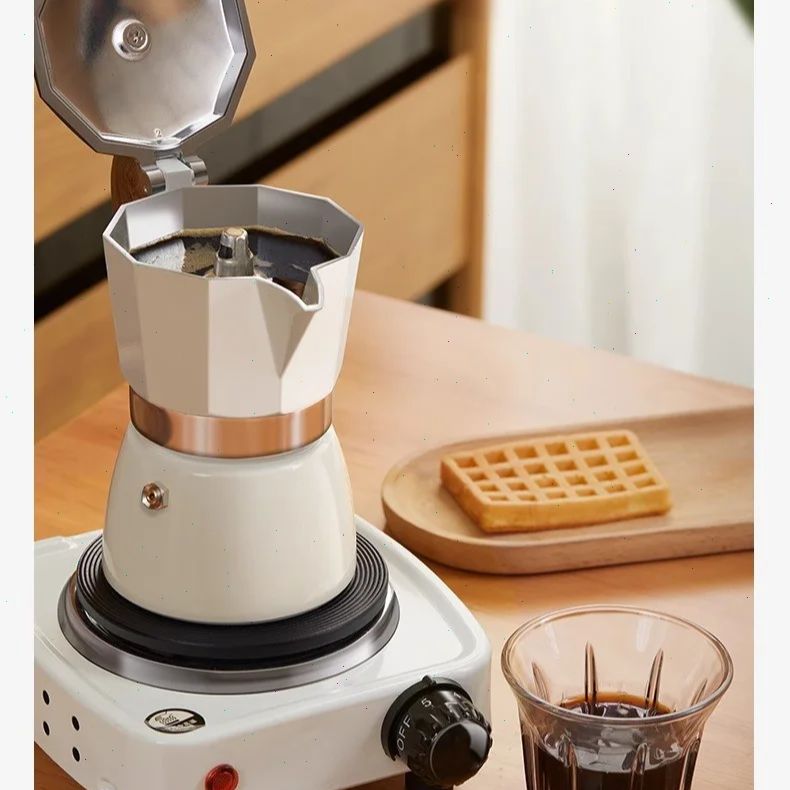 หม้อโมก้าพ็อตแบบก้นกลม วาล์วเด - Coffee Equipment Wholesale บทวิจารณ์และราคา